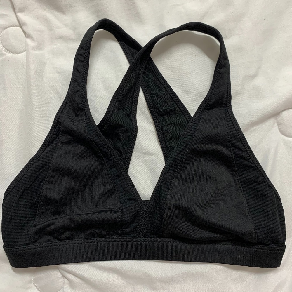 Victoria Sport Black Crossback SportsBra